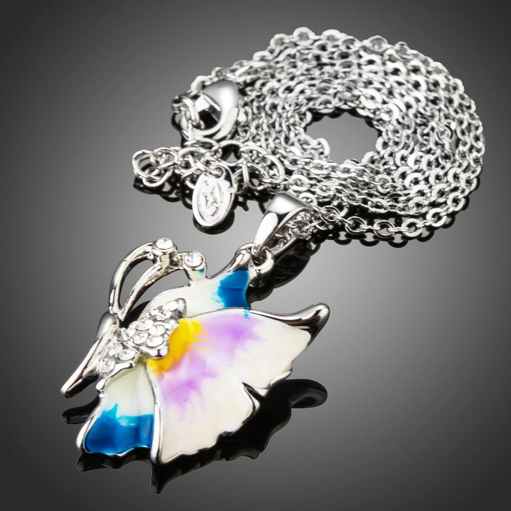 Artistic Butterfly Necklace -KJN0184 - KHAISTA