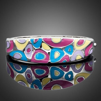 Artistic Canvas Bangle - KHAISTA Fashion Jewellery