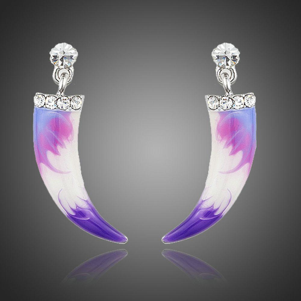 Artistic Kirpan Drop Earrings - KHAISTA Fashion Jewellery