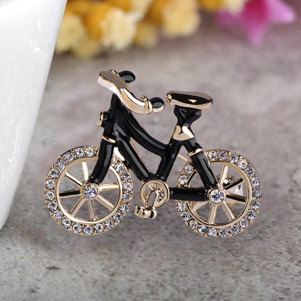 Bicycle Lover Brooch - KHAISTA Fashion Jewellery