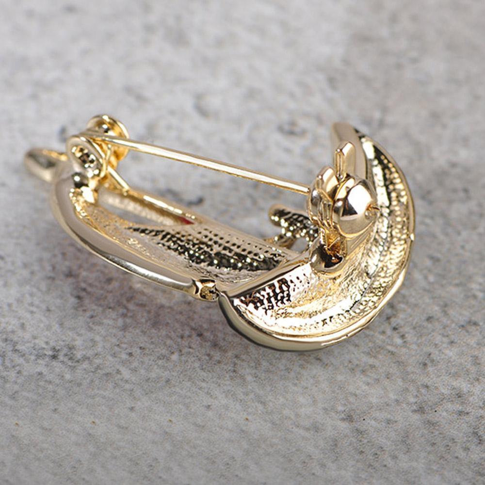 Boat Sail Brooch Pin - KHAISTA Fashion Jewellery