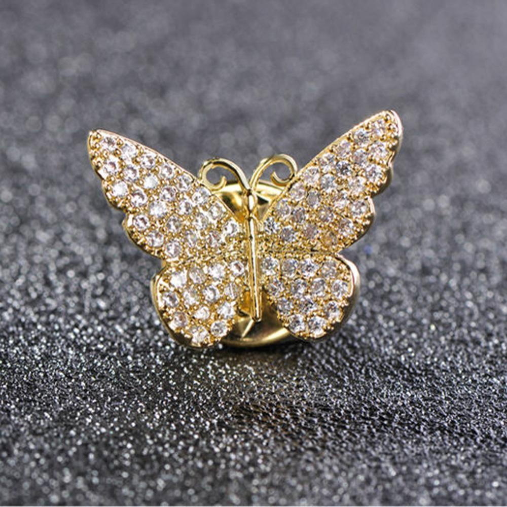 Butterfly Pin Brooch - KHAISTA Fashion Jewellery