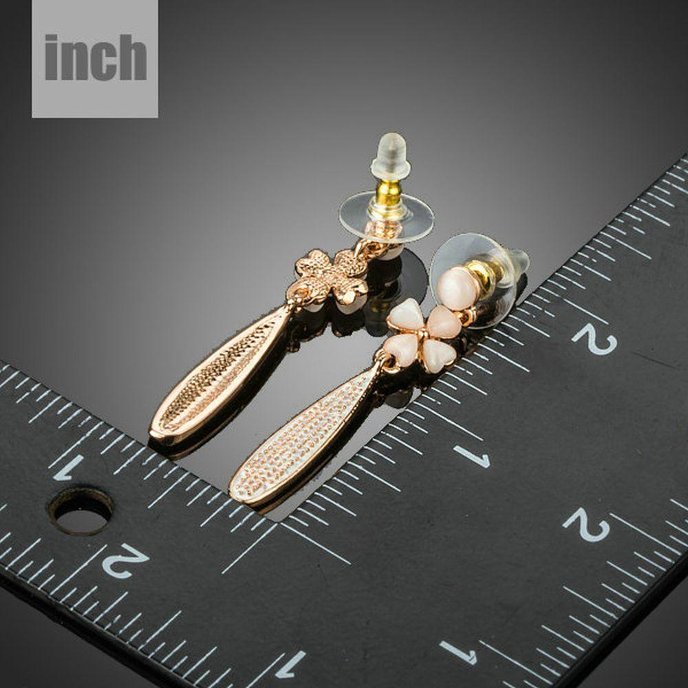 Cactus Flower Drop Earrings - KHAISTA Fashion Jewellery