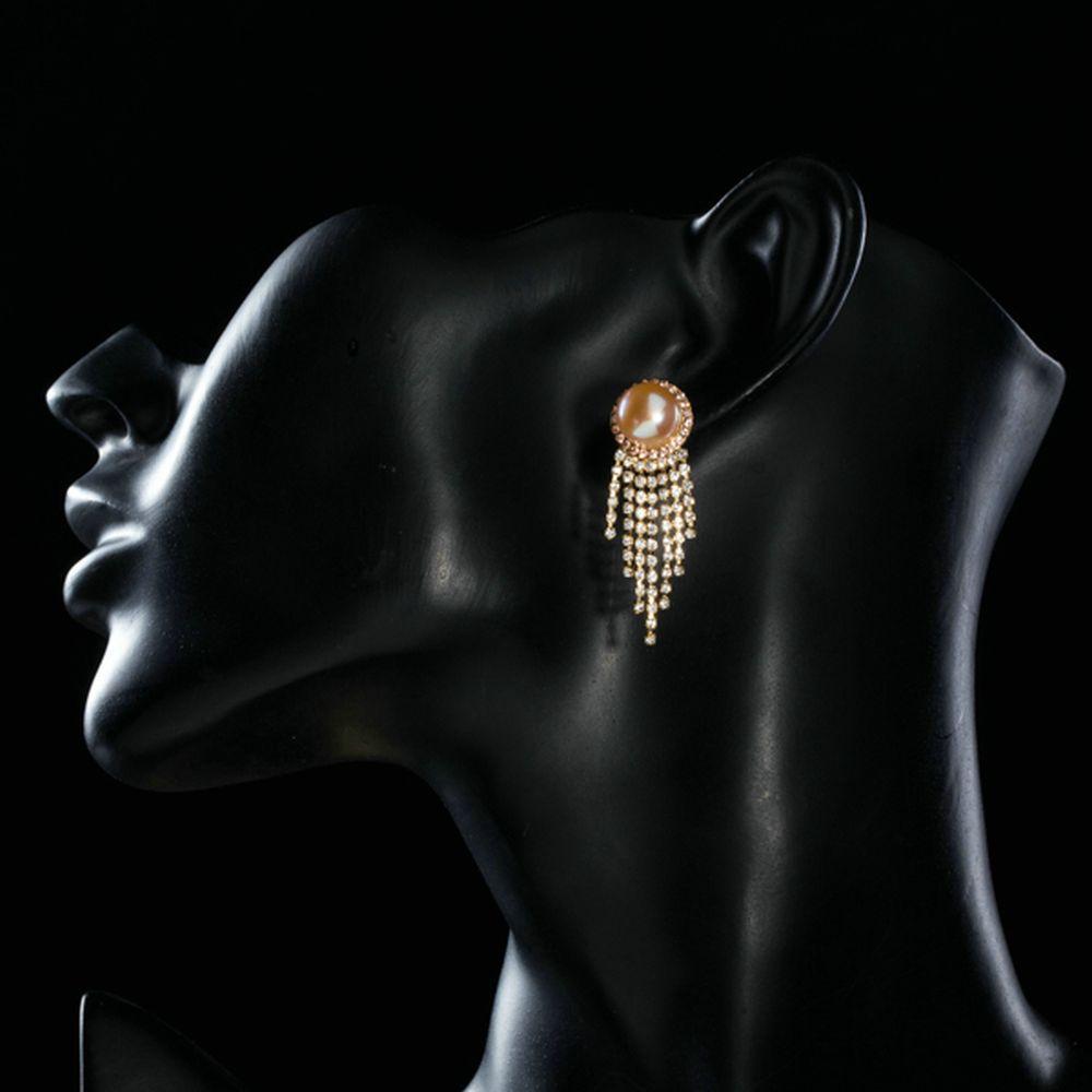 Claw Chain Pearl Earrings - KHAISTA Fashion Jewellery