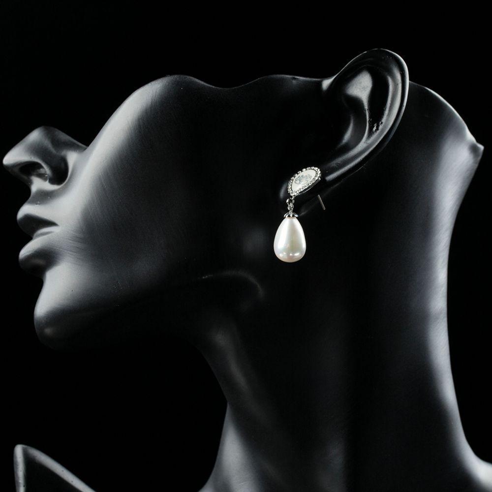 Designer Pearl Drop Earrings - KHAISTA Fashion Jewellery