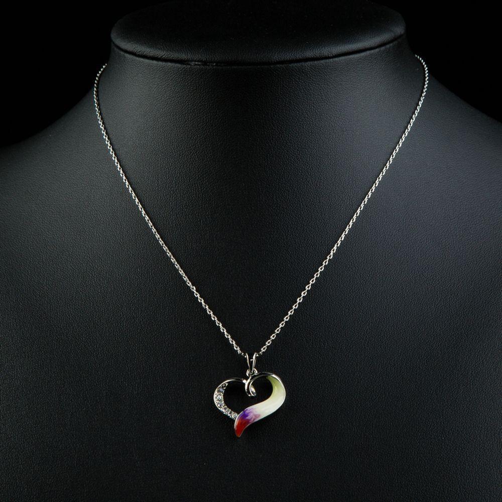 Forever Love Heart Pendant Necklace - KHAISTA Fashion Jewellery