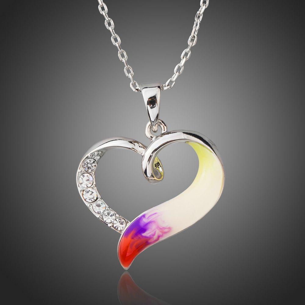 Forever Love Heart Pendant Necklace - KHAISTA Fashion Jewellery