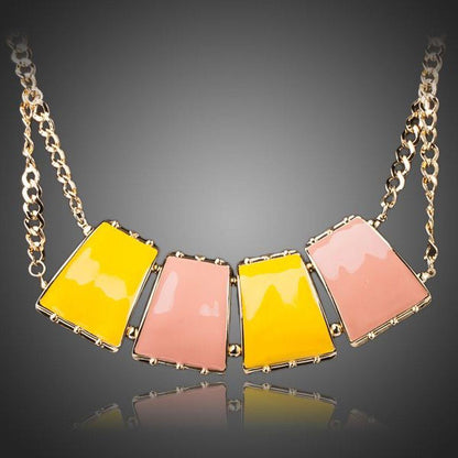 Limited Edition Quadrilateral Pendant Necklace - KHAISTA Fashion Jewellery