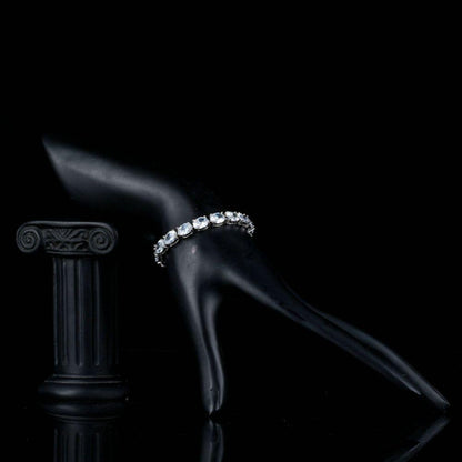 Oval Cubic Zirconia Tennis Bracelet for Woman - KHAISTA Fashion Jewellery