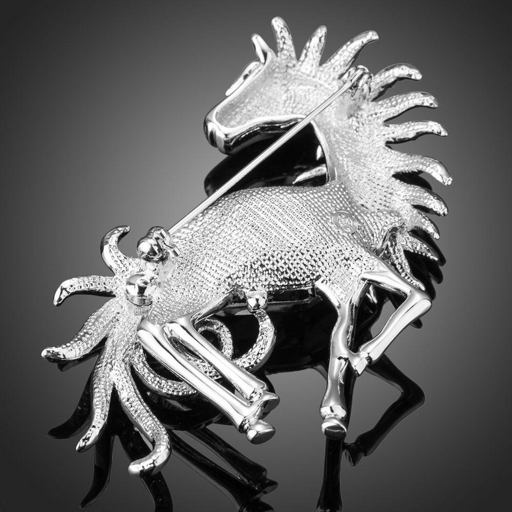 Running Horse Pin Brooch - KHAISTA Fashion Jewellery