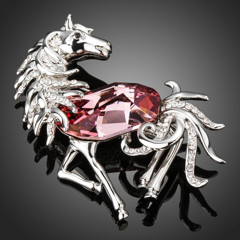 Running Horse Pin Brooch - KHAISTA Fashion Jewellery