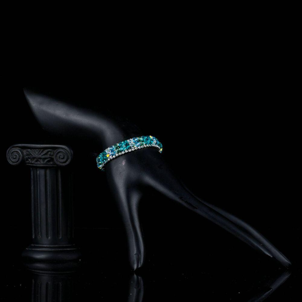 Sea Blue Lobster Clasp Bracelet - KHAISTA Fashion Jewellery