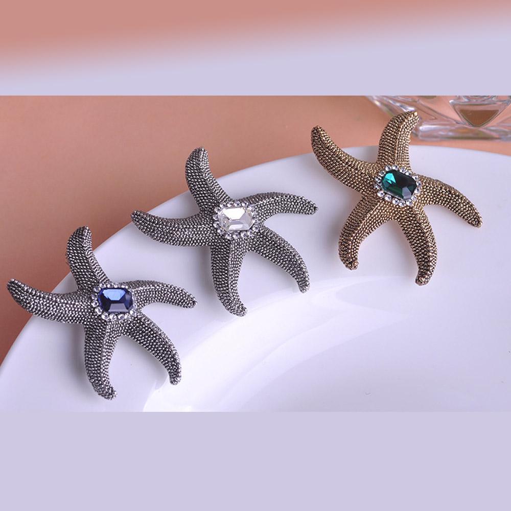 Starfish Pin Brooch - KHAISTA Fashion Jewellery