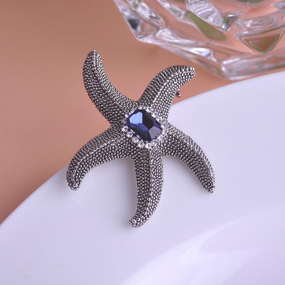 Starfish Pin Brooch - KHAISTA Fashion Jewellery